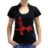 t-shirt femme parachutisme
