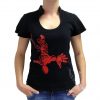 t-shirt femme parachutisme