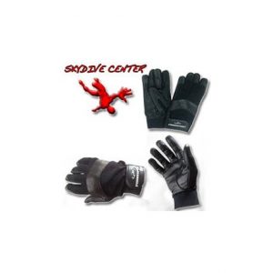 gloves black leather