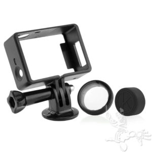 Boitier GoPro skull et lentille de protection