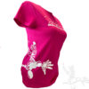 tee shirt femme parachutisme skc pink