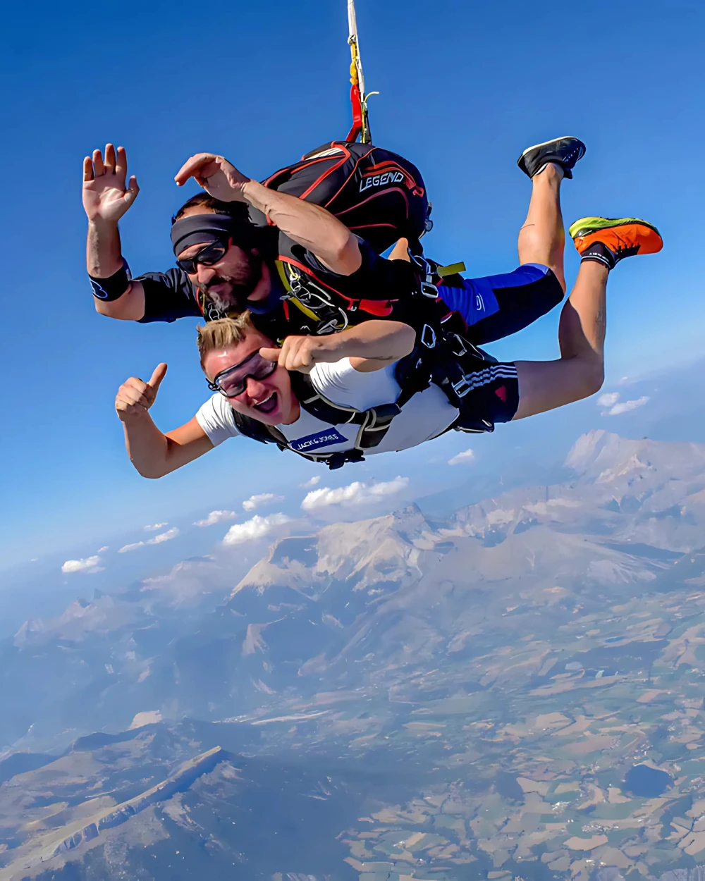 Saut en parachute